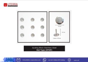 guiding-block-stainless-steel-motif-dot-uterra