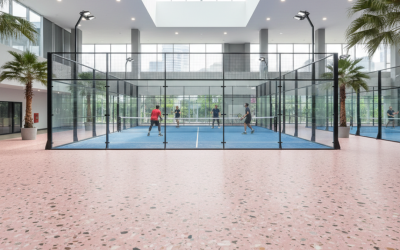 Melihat Keindahan Teraso Lantai Untuk Lapangan Padel di Tangerang