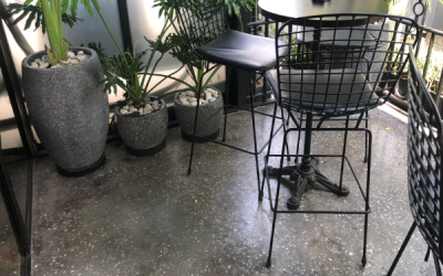 Sentuhan Lantai Teraso Untuk Kafe Instagramable Di Braga, Bandung