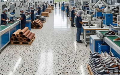 Inspirasi Teraso Cor Untuk Industri Pabrik Sepatu Di Majalengka