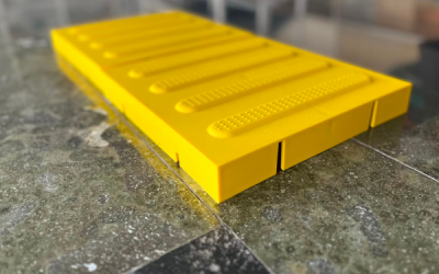 Transformasi Trotoar Bogor Melalui Pemasangan Tactile Composite